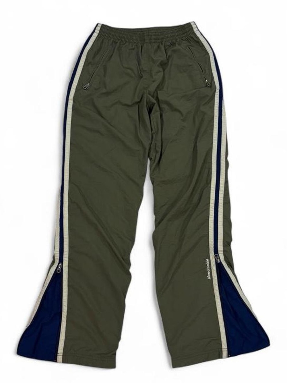 The Britney Spears Baby One More Time Abercrombie Track Pants Flare Zipper Leg S